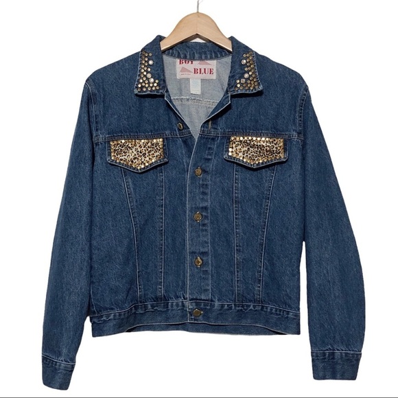 Vintage 80’s-90’s Boy Blue Denim Jacket - Picture 1 of 9